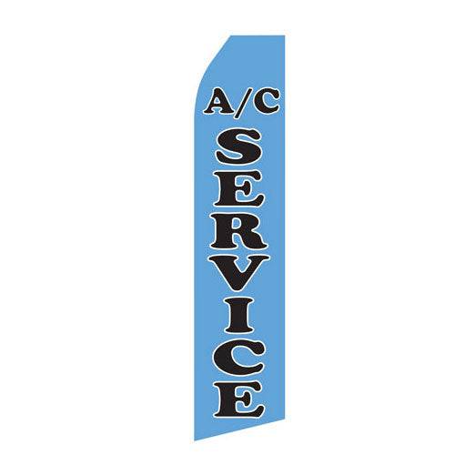 Air Conditioning Service Econo Stock Flag - Print Banners NYC