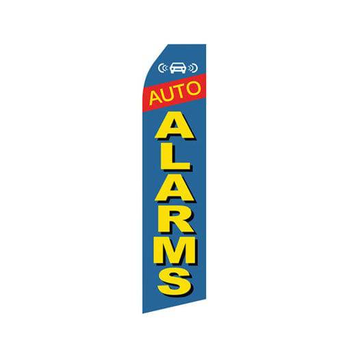 Auto Alarms Econo Stock Flag - Print Banners NYC