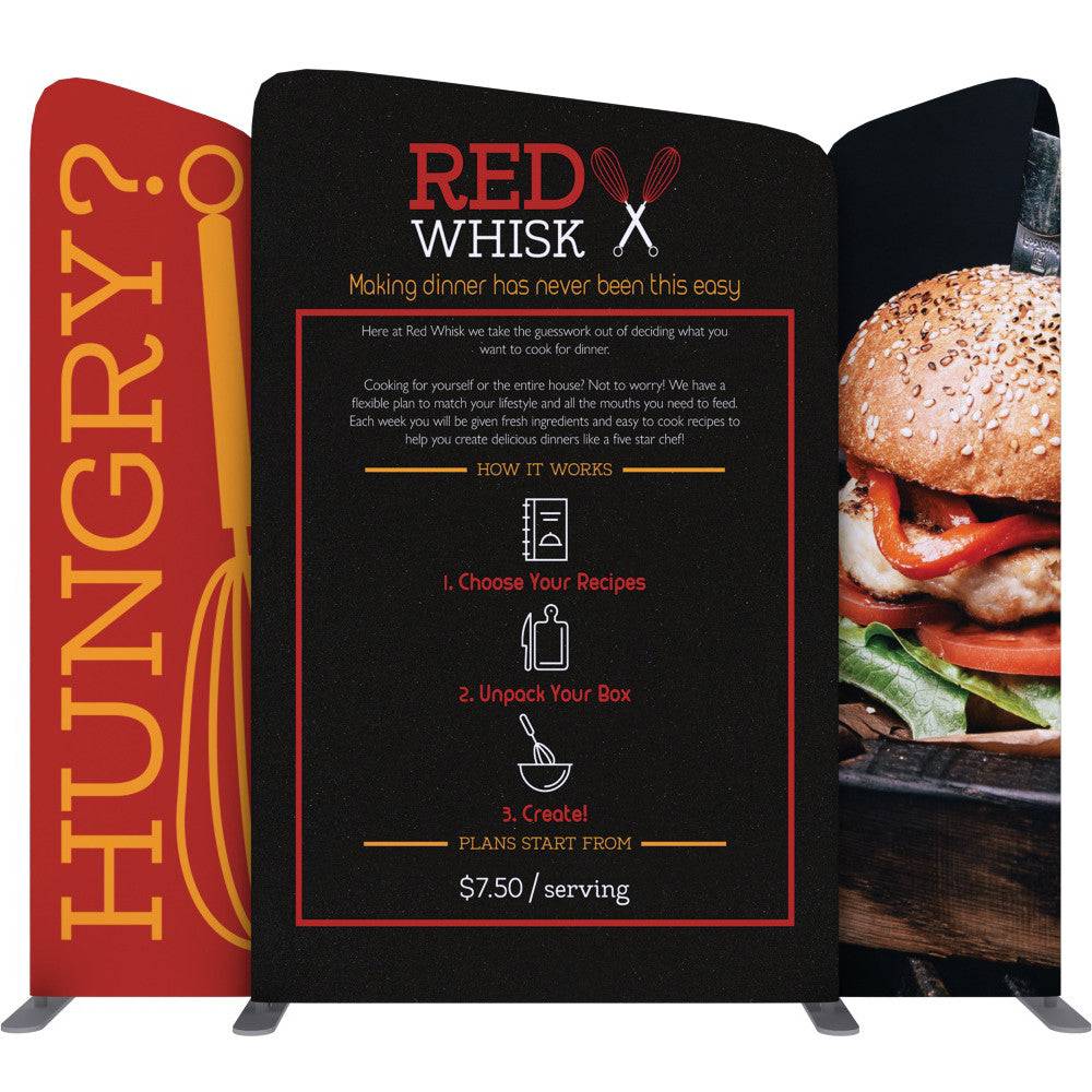 10 ft. Kit A EZ Tube® Connect Single-Sided (Graphic Package) - Print Banners NYC