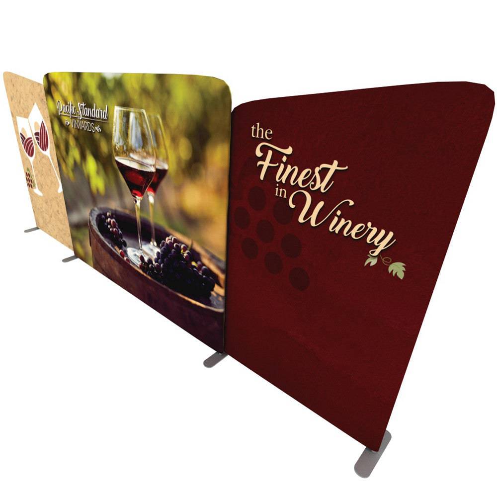 20 ft. Kit A EZ Tube® Connect Double-Sided (Graphic Package) - Print Banners NYC