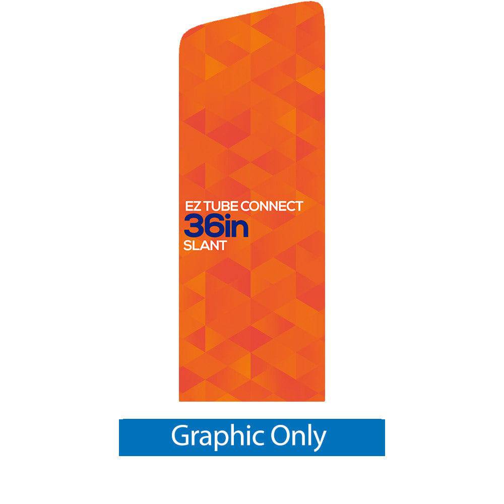 3 ft. EZ Tube® Connect Slanted Top Double-Sided (Graphic Only) - Print Banners NYC