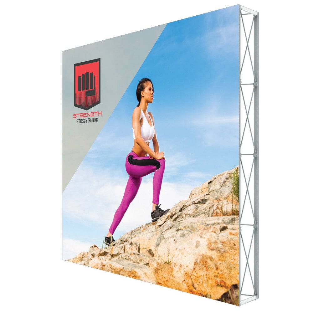 10 x 10 ft. Lumiere Light Wall No Lights Single-Sided (Graphic Package) - Print Banners NYC