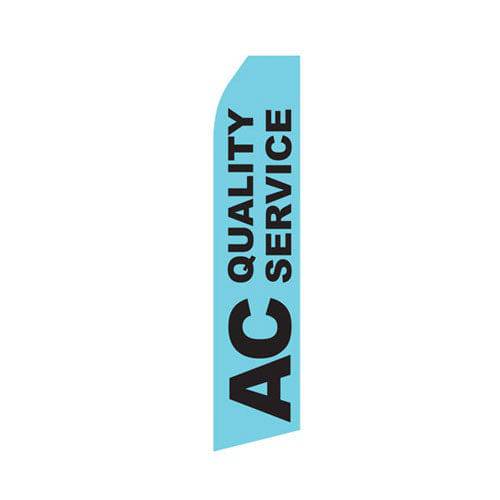 Air Conditioning Service Econo Stock Flag - Print Banners NYC