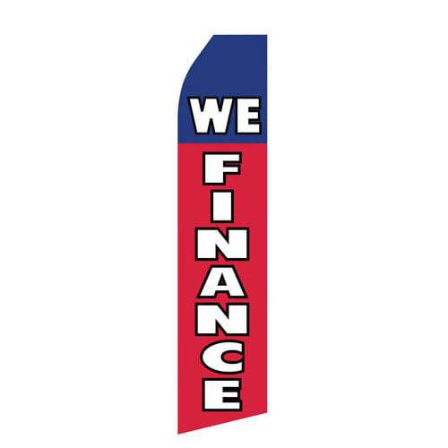 We Finance Econo Stock Flag - Print Banners NYC